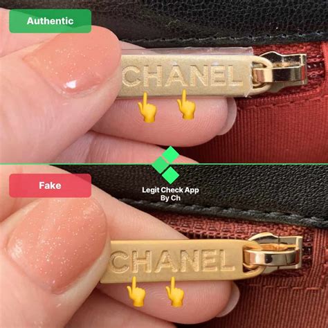 fake chanel logo vs real|how to tell real chanel bag.